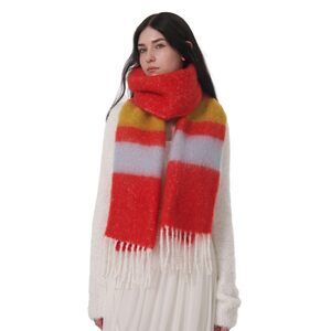 9488 Womens Winter Scarf Long Blanket Warm Thick Scarfs For Women Cold